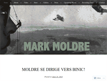 Tablet Screenshot of markmoldre.com